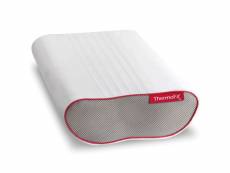 Ergonomic - oreiller ergonomique en mousse à mémoire de forme. L-h-p : 48 - 33 - 12 cm