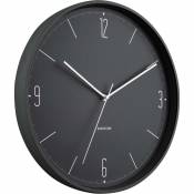 Karlsson Horloge en métal mat Numbers & Lines 40 cm