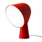 Lampe de table Binic / Edition spéciale - Foscarini rouge en plastique
