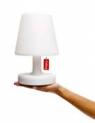 Lampe Fatboy Edison the Petit V2 - Sans Fil - Rechargeable Secteur/USB blanc en plastique