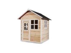 Maisonnette en bois pour enfants Loft 100 Naturel -