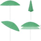 Parasol de plage Hawaii Vert 300 cm - parasol de plage