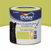 Peinture multi supports extérieure garantie 8 ans Dulux Valentine satin vert anis 0 5L