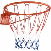 Relax4life - Kit de Mini Panier de Basket avec Panneau Accroché sur Porte ou Mur, Anneau de Basket-Ball avec Filet, Ballon et Pompe Inclus Dimension