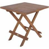 Spetebo - Table d'appoint cleveland 50x50x50 cm, pliable