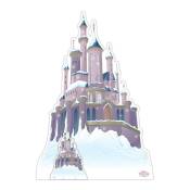 Star Cutouts - Figurine en carton - Disney Château de Princesses de Noël Hiver - Haut 133 cm