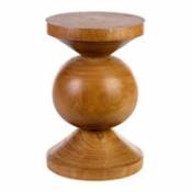 Table d'appoint Ball / Bois sculpté main - Pols Potten bois naturel en bois