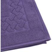 Tapis de bain royal cresent - Violet Prune