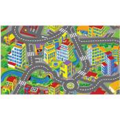Tapis de jeux circuit - Ville - Smart City - 95 cm