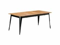 Vidaxl table de salle à manger 180x90x76 cm bois d'acacia