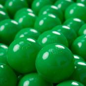 50 ∅ 7Cm Balles Colorées Plastique Pour Piscine Enfant Bébé Fabriqué En eu, Vert - vert - Kiddymoon