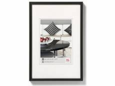Cadre photo en alu brossé - walther chair - 40 x 60 cm - noir
