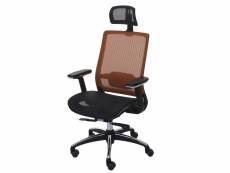 Chaise de bureau hwc-a20 chaise pivotante, ergonomique,