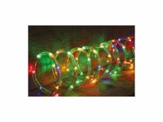 Guirlande lumineuse extérieur tube 24 m 432 led multicolore 8 jeux de lumière - feeric christmas