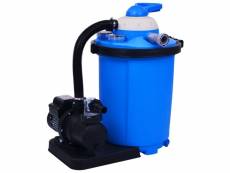 Icaverne - filtres pour piscines et spas famille pompe de filtration à sable avec minuterie 550 w 50 l