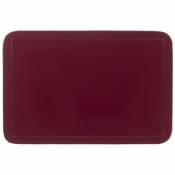 Kela 15014 Uni Set de table PVC Rouge Ancien 43,5 x