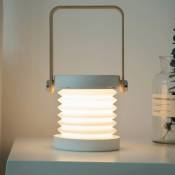 Lampe de chevet Dimmable Touch Light,Lampes de chevet portables pour lampe de chevet avec table de nuit portable Safe Night Light Groofoo gris)