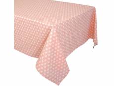 Nappe rectangle 150x200 cm futon rose