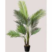 Plante Artificielle Décorative Palmier 125 cm Sklum 125 cm - ↑125 cm
