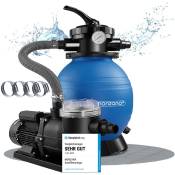 Pompe filtre à sable max. 9.600 L/h avec pré-filtre