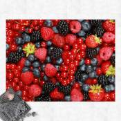 Tapis en vinyle - Fruity Wild Berries - Paysage 3:4 Dimension HxL: 120cm x 160cm