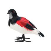 Tlily - Mousse Artificielle Simulation Plume Oiseau Bricolage DéCor de Jardin Photo Prop Pelouse Figurine Ornement Animal Oiseau Jardin Statues 01