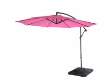 Acerra, parasol, protection solaire, ø 3m inclinable,