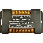 Amplificateur de signal rgb + cct 12-24V dc - 10A/Canal - Haute