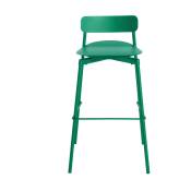 Chaise de bar outdoor vert menthe 65 cm Fromme - Petite