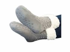 Chaussettes chaussons huggle taille unique