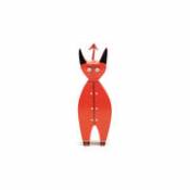 Décoration Wooden Dolls - Little Devil / By Alexander Girard, 1952 - Vitra rouge en bois