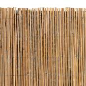 Estexo - Canisse en bambou naturel 5 mètre / 150cm