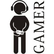 Ineasicer - Autocollant mural Gamer Boy Decal, Stickers