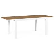 Iperbriko - Table extensible 140-200x90 blanche en