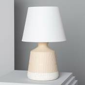 Ledkia - Lampe à Poser Céramique Balteze Blanc