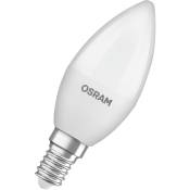 Osram - Ampoule led forme classique de mini-tenues, remplacement de 60 watts, E14, B-Shape, 4000 Kelvin, Cold White, Matt, Pack unique