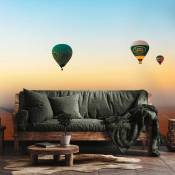 Papier peint panoramique montgolfieres du desert 364x270cm