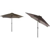 Salone Srl - parapluie arabesque CM.270 taupe
