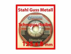 Sonnenflex silverstar schruppschleifscheiben pour acier inoxydable 8 x 125 x 22,23 mm 24 to p bf AS 24 P BF