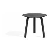 Table basse noire en chêne 39 cm Bella - HAY