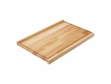 Table de coupe réversible en bois de hêtre 55x35x2 cm - metaltex