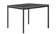 Table rectangulaire Base /Plateau bois- 140 x 80 cm - Muuto noir en bois