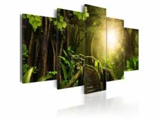 Tableau magical jungle taille 200 x 100 cm PD9797-200-100
