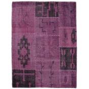 Thedecofactory - kilim - Tapis en laine artisanal patchwork