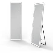 Acezanble - Miroir sur pied rectangulaire 50 x 160cm,