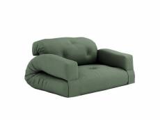 Canapé futon standard convertible hippo sofa couleur vert olive 20100996585