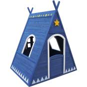Cémonjardin - Tipi cabane pour enfant en bois peint