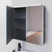 Cuisibane - Armoire miroir led mirbox - 60 cm
