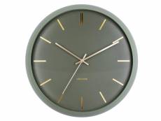 Horloge globe design armando breeveld vert - karlsson