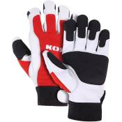 KOX - Gants de travail / gants de jardinage Tec de rouge, Taille 12 - Rouge